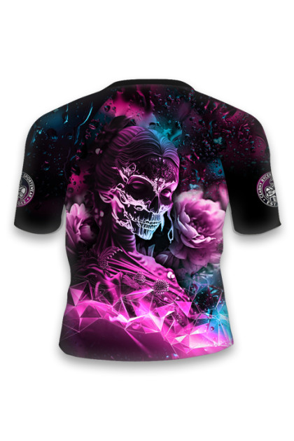 Rashguard Santa Muerte Fiolet KIDS